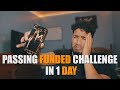 Passing 100k Funded Trading Challenge In 1 Day | Live Trades