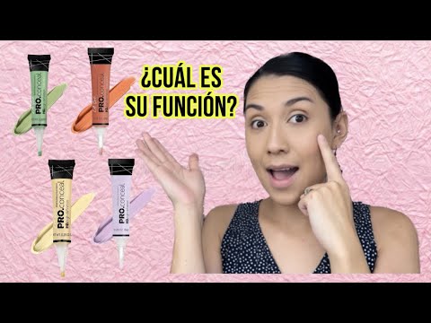 COMO USAR LOS CORRECTORES DE COLORES-Bren EsAv
