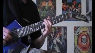 City of Ice solo by ANNIHILATOR