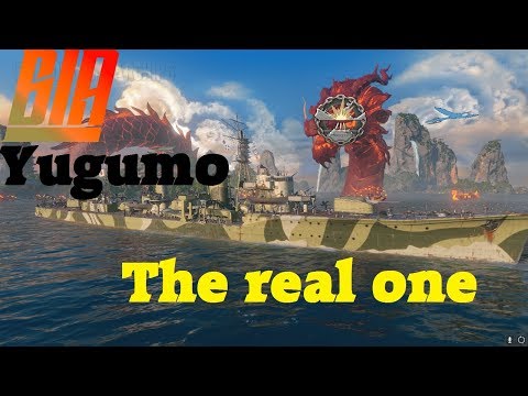 World of Warships-Yugumo The real one