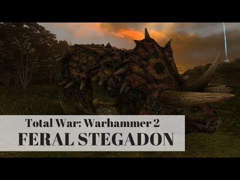 Total War: Warhammer 2 - Feral Stegadon (Unit Model - Lizardmen)