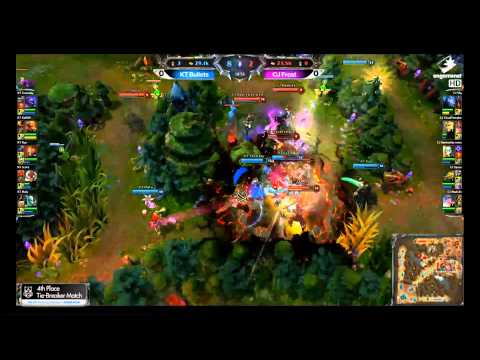 KT Bullets vs CJ Frost Tiebraker 1 highlights