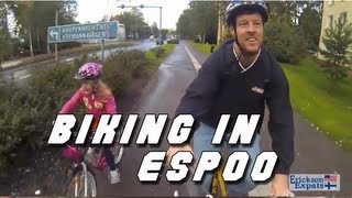 preview picture of video 'Biking in Espoo Finland | GoPro'