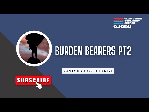 Burden Bearers Prt 2 | Pastor Olaoluwa Faniyi | Bible Study | Wednesday 1st, May, 2024
