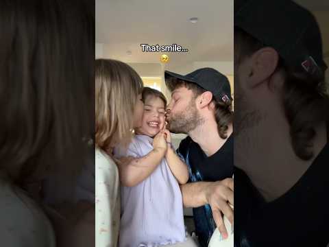 Aurora wanted to do this with Miya 🥰 #alixandstephen #family