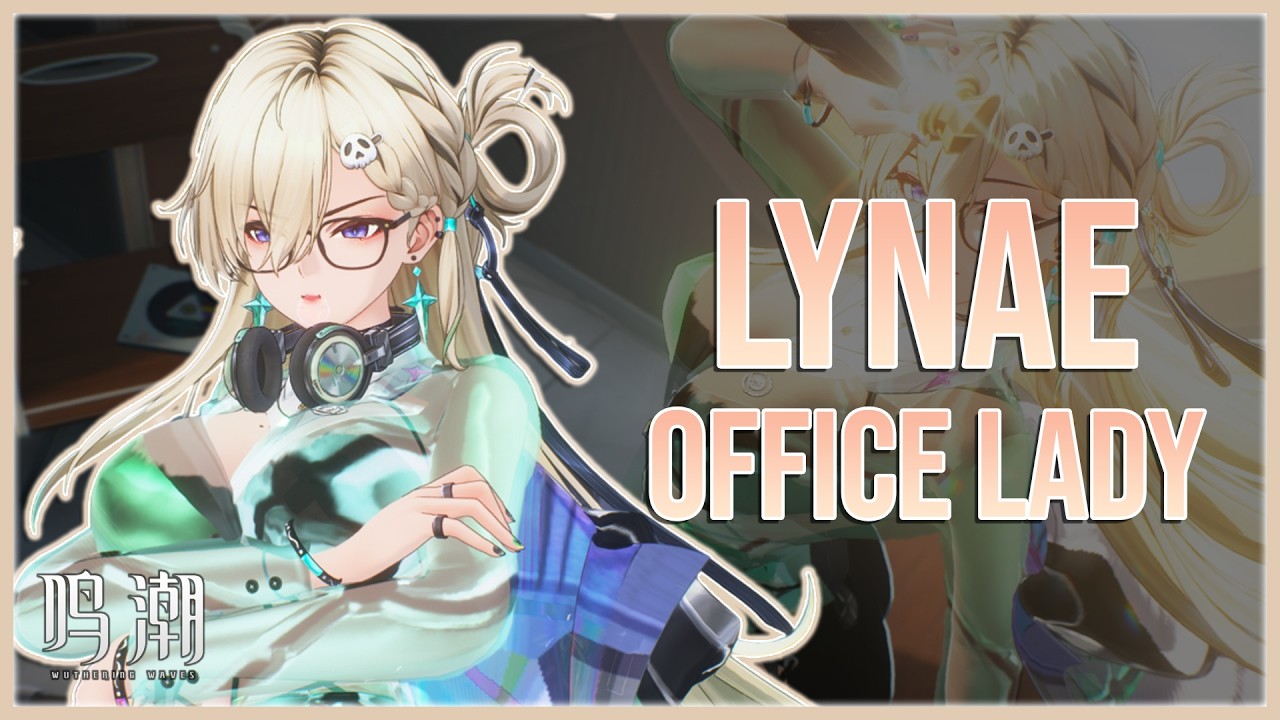 Lynae - Office Lady Transparent Skin Mod Showcase | Wuthering Waves 3.0