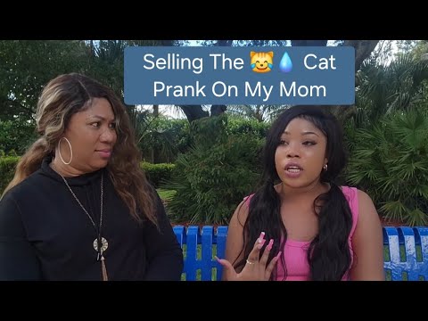 Selling The Cat Prank On My Mom😹💧🤣🤣