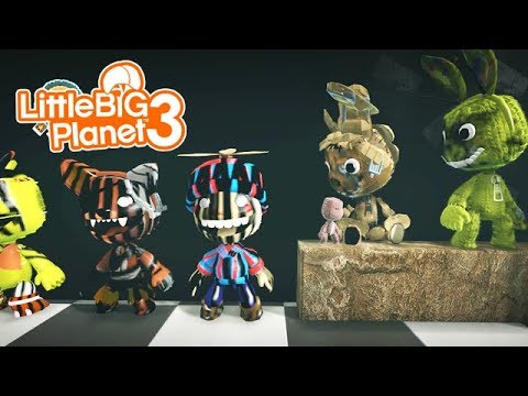LittleBIGPlanet 3 - FNAF 1,2,3,4 Costumes - 1.2 Version [GABE180906] - Playstation 4 Video