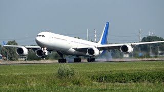 30 Minutes Of Stunning Plane Spotting at Amsterdam Schiphol Airport (4K)