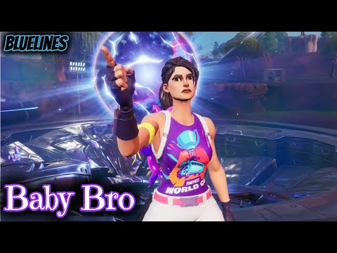 BlueLines | Fortnite Montage | 88GLAM "Baby Bro"