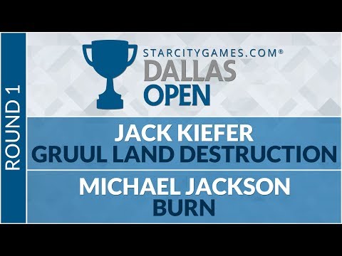 SCGDFW: Round 1 - Jack Kiefer vs Michael Jackson [Modern]
