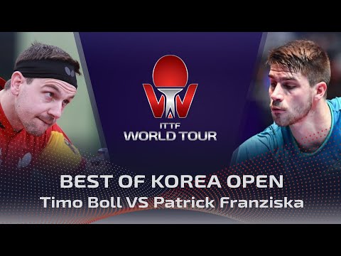 FULL MATCH - Timo Boll vs Patrick Franziska (2017) | BEST of Korea Open