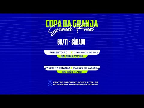 AO VIVO: Final da Copa Da Granja  – Rio Varandinha  Nova Esperança Do Sudoeste PR