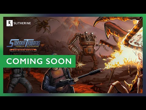 Starship Troopers: Terran Command Raising Hell Announcement teaser trailer
