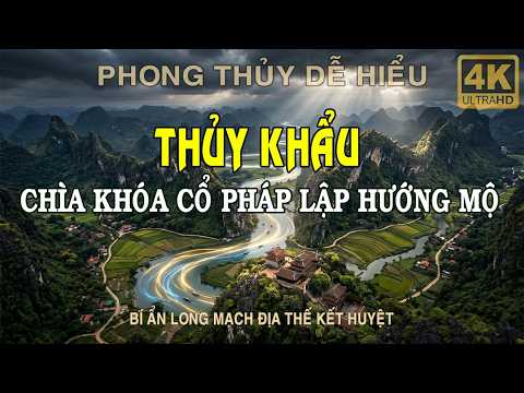 Bí Mật Thủy Khẩu - Chìa Khóa Cổ Pháp Lập Hướng Mộ Theo Thủy Pháp Trường Sinh