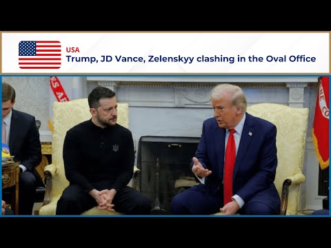 Trump Zelenskiy Oval Office Clash Shakes Up Ukraine Peace Deal | JD Vance, Russia-Ukraine Deal?