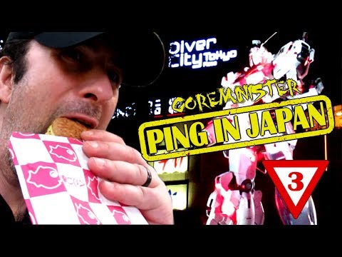 Goreministers Ping in Japan SE1 EP3 (Shopping + Nighttime Gundam Action in Odaiba)