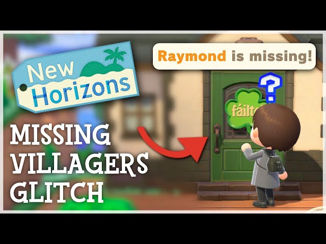 Animal Crossing Missing Villagers Glitch Explained