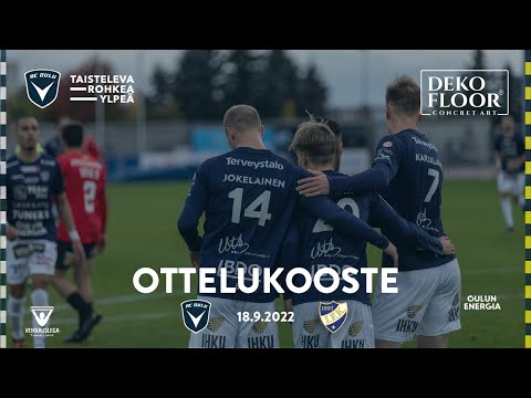 ACOTV: Dekofloor ottelukooste AC Oulu - HIFK 18.9.2022 (Veikkausliiga)