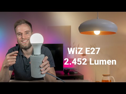 WiZ A80 angeschaut: Das neue E27 Leuchtmittel mit 2.452 Lumen im Test