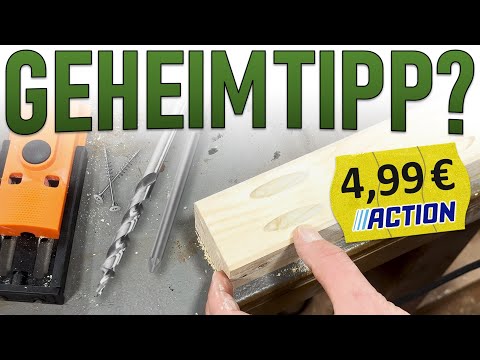 POCKET HOLE Holzverbindungen für nur 5€ vom Discounter ACTION - Können WOLFCRAFT und KREG einpacken?