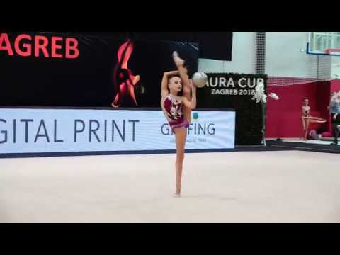 Alissia Sepa Pre-Juniors, Ball, Aura Cup 2018, Zagreb, Croatia