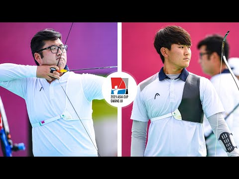 Kim Woojin v Kim Je Deok – recurve men gold | Gwangju 2021 Asia Cup