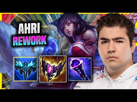 FUDGE IS A GOD WITH AHRI NEW REWORK! - C9 Fudge Plays Ahri Mid vs Ryze! | Season 2022