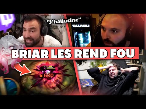 BRIAR REND FOU LES STREAMERS, WAKZ ET LES ADC... - Best of LoL #389 Réactions