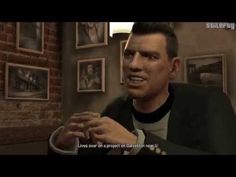 GTA 4 - Mission #55 - A Long Way to Fall (1080p)