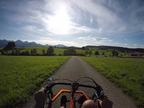 eBike Dreirad: ZOX 3 im Allgäu bei Füssen – Perspektive I