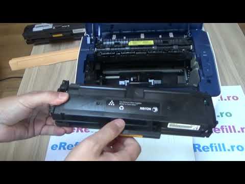 Xerox Phaser 3020 - Replacing the Toner Cartridge