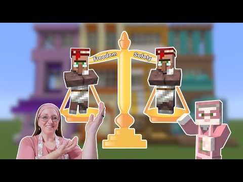 Ethical Villager Trading Hall, but Vertical (slightly less movement, significantly more safety)