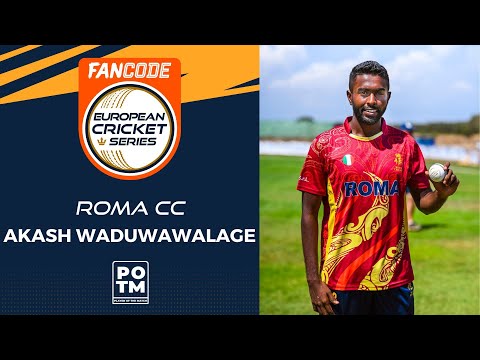 POTM: A.Waduwawalage-FT vs RCC | Highlights | FanCode ECS Italy, Super Series, 2022 Day6 | ECS22.457