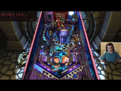 Multipliers: 10x and EXTRA BALL! Sorcerer's Lair FX3 Pinball Zen Studios