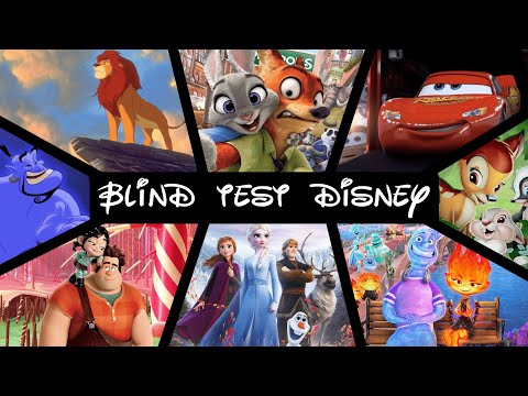 BLIND TEST DISNEY 50 extraits