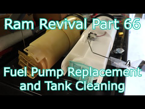 Ram Revival Part 66: Fuel Pump Replacement and Tank Cleaning