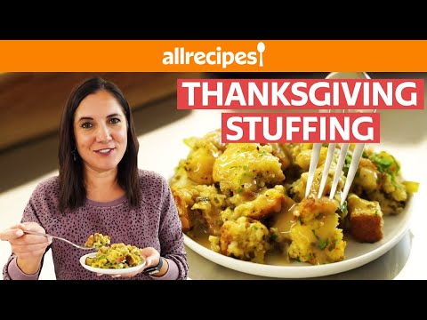 How to Make Easy Thanksgiving Stuffing | Thanksgiving...