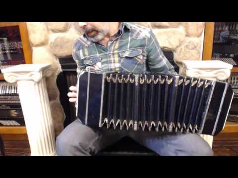 2206 - Black Alfred Arnold Bandoneon Bandonion $1995