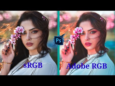 adobe srgb vs rgb,Weird "Color Profile"Trick to Instantly Make Colors Pop! -Adobe Photoshop Tutorial