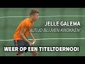 Galema na 5 jaar weer op titeltoernooi: 'Altijd blijven knokken'