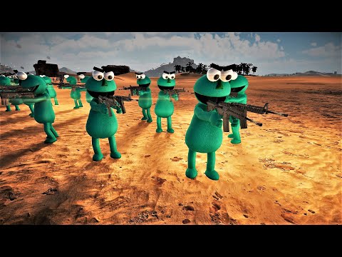 New Evil Terrorist Puppet Unit Vs 5 Million Evil Zombies l Ultimate Epic battle Simulator 2 UEBS 2