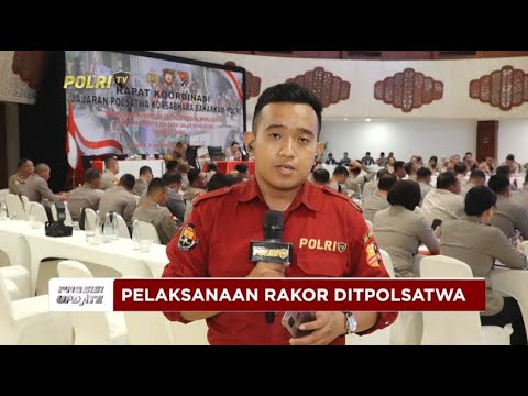 PRESISI UPDATE : PELAKSANAAN RAKOR DITPOLSATWA 30/09/2024 21.00