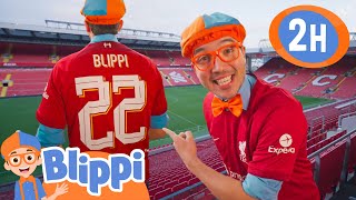 Blippi Becomes a REAL Soccer Star + More | Blippi and Meekah Best Friend Adventures