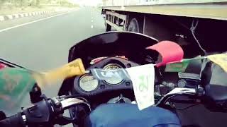 preview picture of video 'Almost crash/Road Trip...Nashik highway with Karizma225cc'