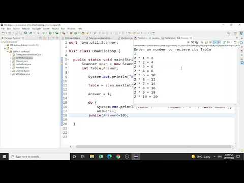 Learning Loops In Java Part 3 Java Programming 2021 Do While Loop In Java Programming 2021