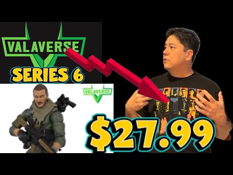 Valaverse Price Cut! What’s the secret! Action Force figures vs Gijoe