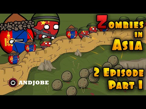 Zombies in Asia / Great Wall / Episodes 2 / Countryballs