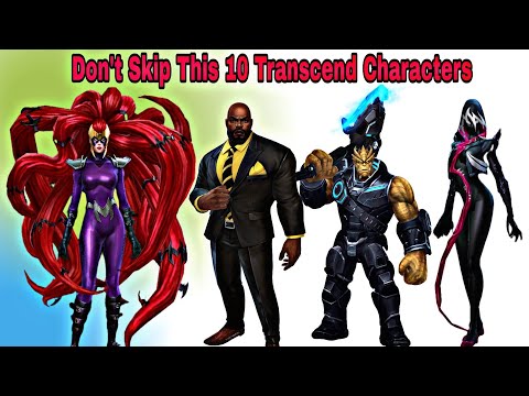 Do Not Skip This 10 Transcend Characters - Marvel Future Fight