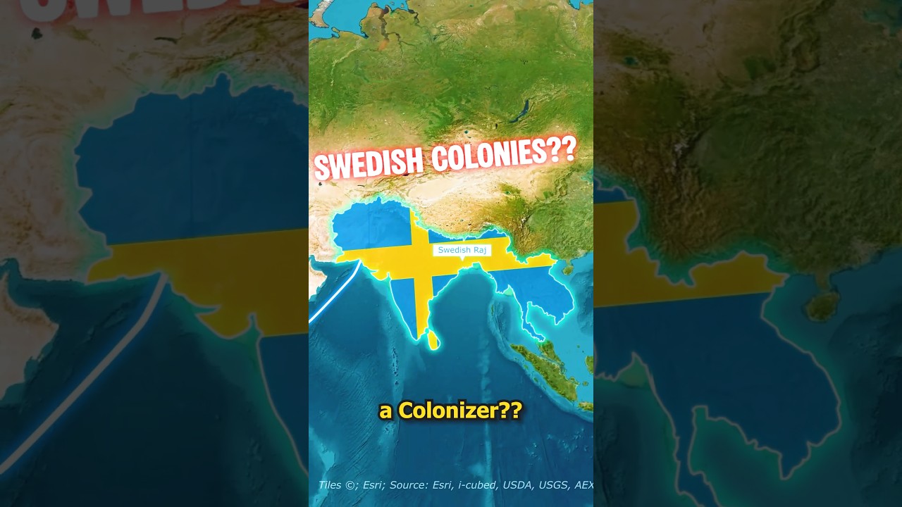 Why did Sweden fail at Colonizing???🇸🇪🤔